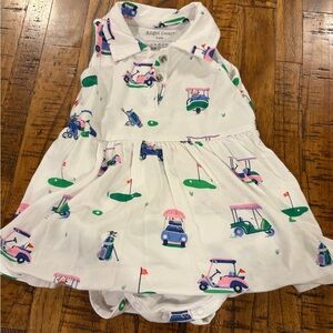 Angel Dear Golf Dress with Bodysuit